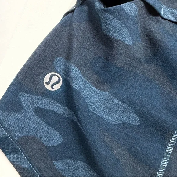 Lululemon Speed Short Heathered Texture Lotus Camo Oil Slick Alberta Lake Sz 6 - Picture 9 of 11